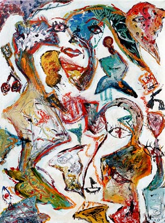 Bilder, Gem&auml;lde, Claudia F&auml;rber